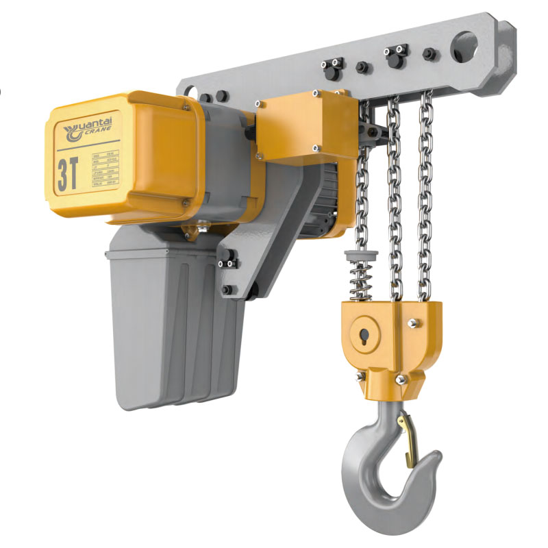 Dongqi 3t Low Headroom Electric Chain Hoist 9m Lift for Warehouse Jordan