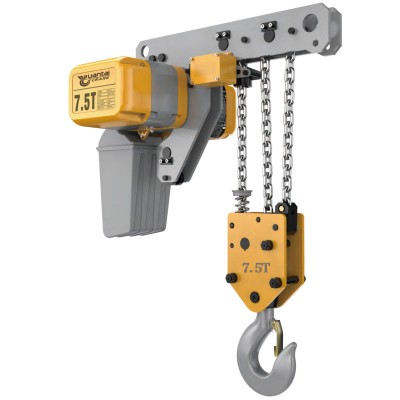 Dongqi 7.5t Low Headroom Electric Chain Hoist 18m Lift for Port Kyrgyzstan