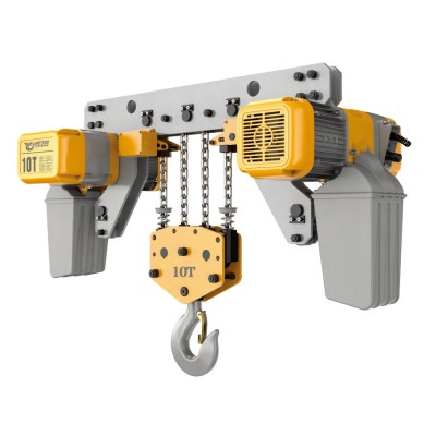 Dongqi 10t Low Headroom Electric Chain Hoist 6m Lift for Workshop Malawi