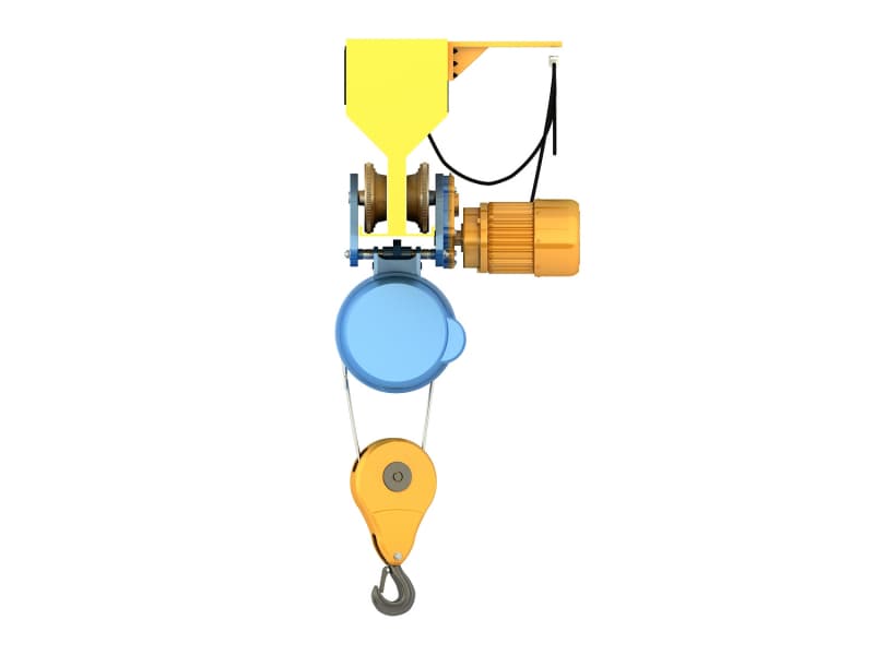 Dongqi 0.5t CD1 Single Speed Electric Hoist 18m Lift for Warehouse Ukraine