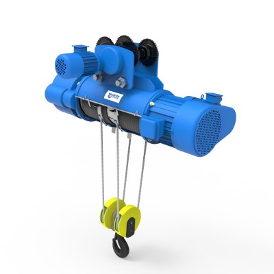 Dongqi 0.5t MD1 Double Speed Electric Hoist 18m Lift Steel Mill Taiwan