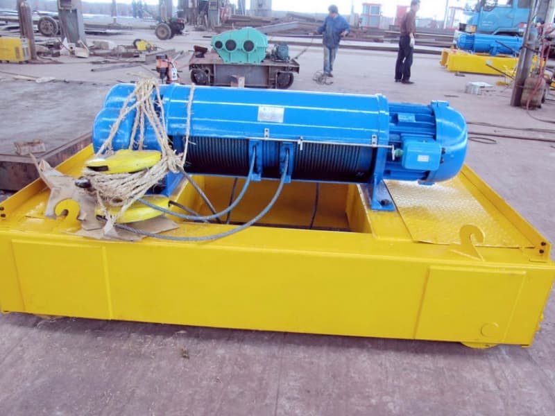 Dongqi 2t Double Girder Crab Hoist 9m Lift Overhead Crane Low Price Japan